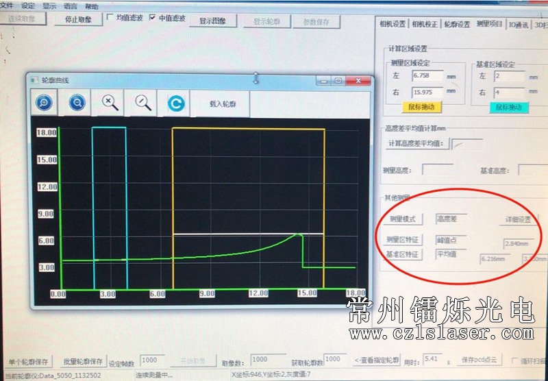 手機(jī)后蓋高度檢測(cè)